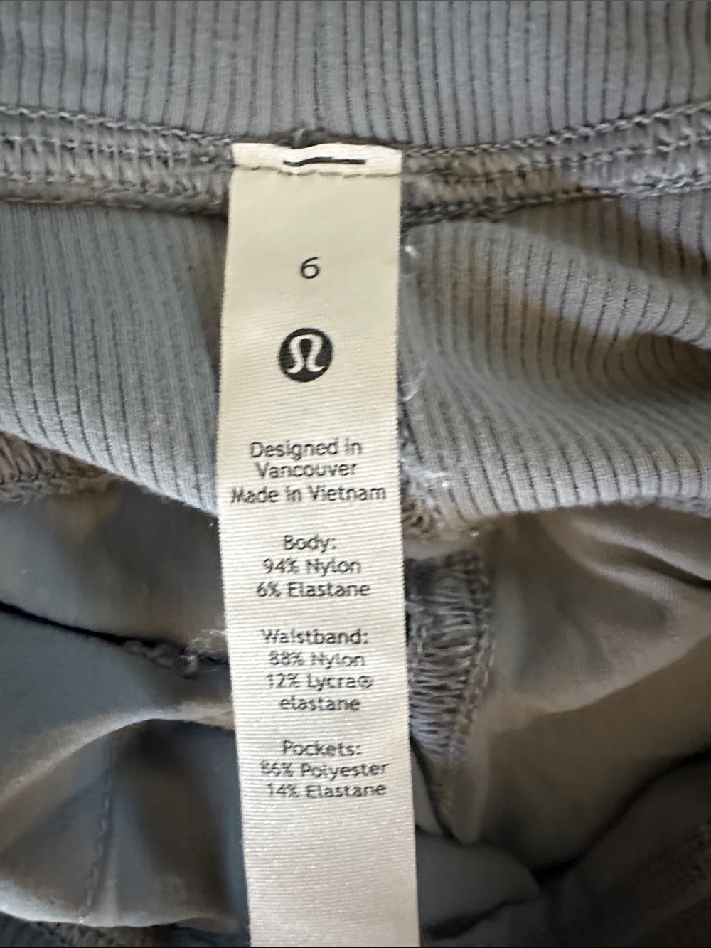 lululemon athletica Women’s Slate Gray Drawstring Joggers - Picture 2 of 4